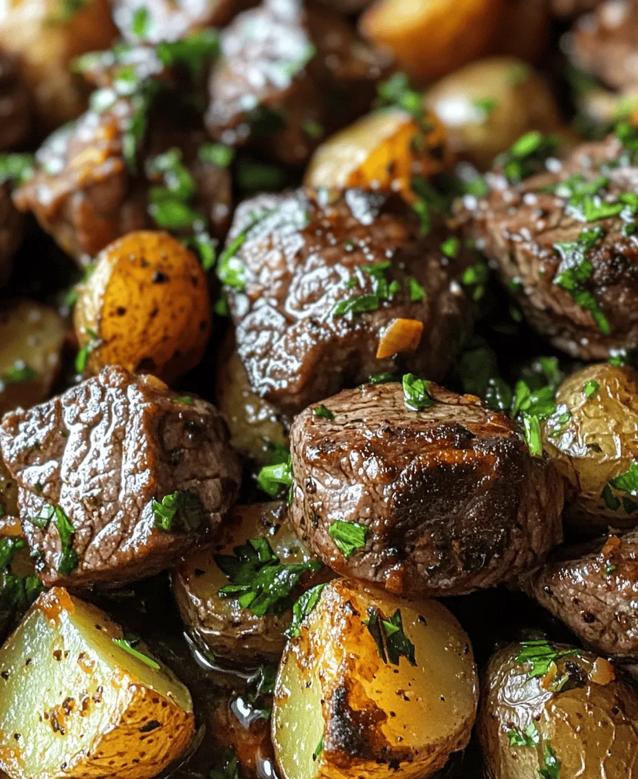 When it comes to satisfying meals that can be prepared quickly and easily, few dishes can rival the deliciousness of garlic butter steak bites paired with crispy potatoes. This recipe not only tantalizes the taste buds but also offers a delightful presentation, making it a perfect option for both casual weeknight dinners and more festive gatherings. The combination of tender steak bites infused with garlicky goodness and perfectly crisped potatoes creates a harmony of flavors that is hard to resist.