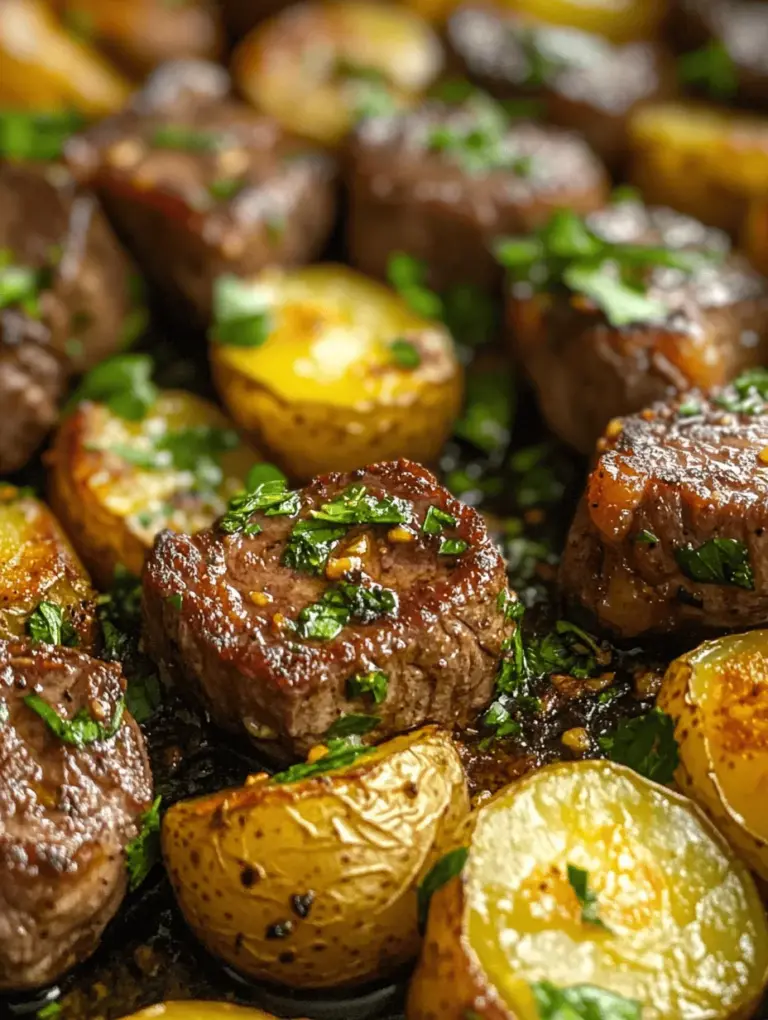 When it comes to satisfying meals that can be prepared quickly and easily, few dishes can rival the deliciousness of garlic butter steak bites paired with crispy potatoes. This recipe not only tantalizes the taste buds but also offers a delightful presentation, making it a perfect option for both casual weeknight dinners and more festive gatherings. The combination of tender steak bites infused with garlicky goodness and perfectly crisped potatoes creates a harmony of flavors that is hard to resist.