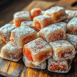 Mochi is traditionally made from glutinous rice, which is pounded into a smooth, elastic dough. This labor-intensive process is often done during special occasions, such as the Japanese New Year, where families come together to create this beloved confection. The act of making mochi is seen as a communal activity that fosters family bonds and preserves cultural heritage. In many households, this tradition is passed down through generations, with each family adding their unique twist to the recipe.