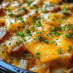 There's something undeniably comforting about a warm, hearty meal that fills the home with tantalizing aromas and brings family members together around the dinner table. One dish that perfectly embodies this sentiment is Slow-Cooked Pierogi Paradise with Kielbasa. This delightful recipe marries two iconic staples of Eastern European cuisine: pierogi and kielbasa. Whether you're enjoying a chilly evening or hosting a family gathering, this dish promises to deliver a satisfying experience that warms the heart and delights the palate.