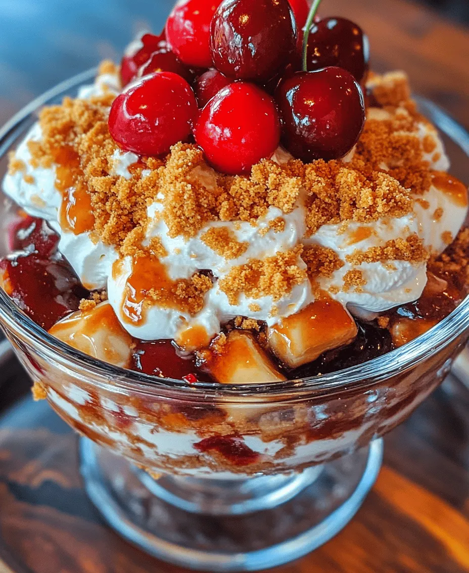 Classic Cherry Delight is a dessert that beautifully captures the essence of summer, combining the sweetness of ripe cherries with a creamy, indulgent texture. This dessert is a perfect representation of the warm months, where fresh fruits take center stage. Its appeal lies not only in its delightful taste but also in its vibrant presentation, making it an ideal choice for gatherings, potlucks, and family dinners. Whether served in a glass dish or individual cups, Classic Cherry Delight is sure to impress your guests and leave them craving more.
