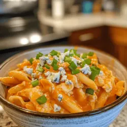 Buffalo Chicken Pasta has become a beloved staple in many households, celebrated for its perfect blend of flavors and textures. This dish marries the iconic spicy notes of buffalo sauce with a creamy, cheesy base, creating a comfort food experience that's hard to resist. Whether you’re looking to whip up a quick meal after a busy day or impress guests at a gathering, Buffalo Chicken Pasta delivers on all fronts. Its robust taste and satisfying nature make it an ideal choice for weeknight dinners, potlucks, and casual get-togethers alike.