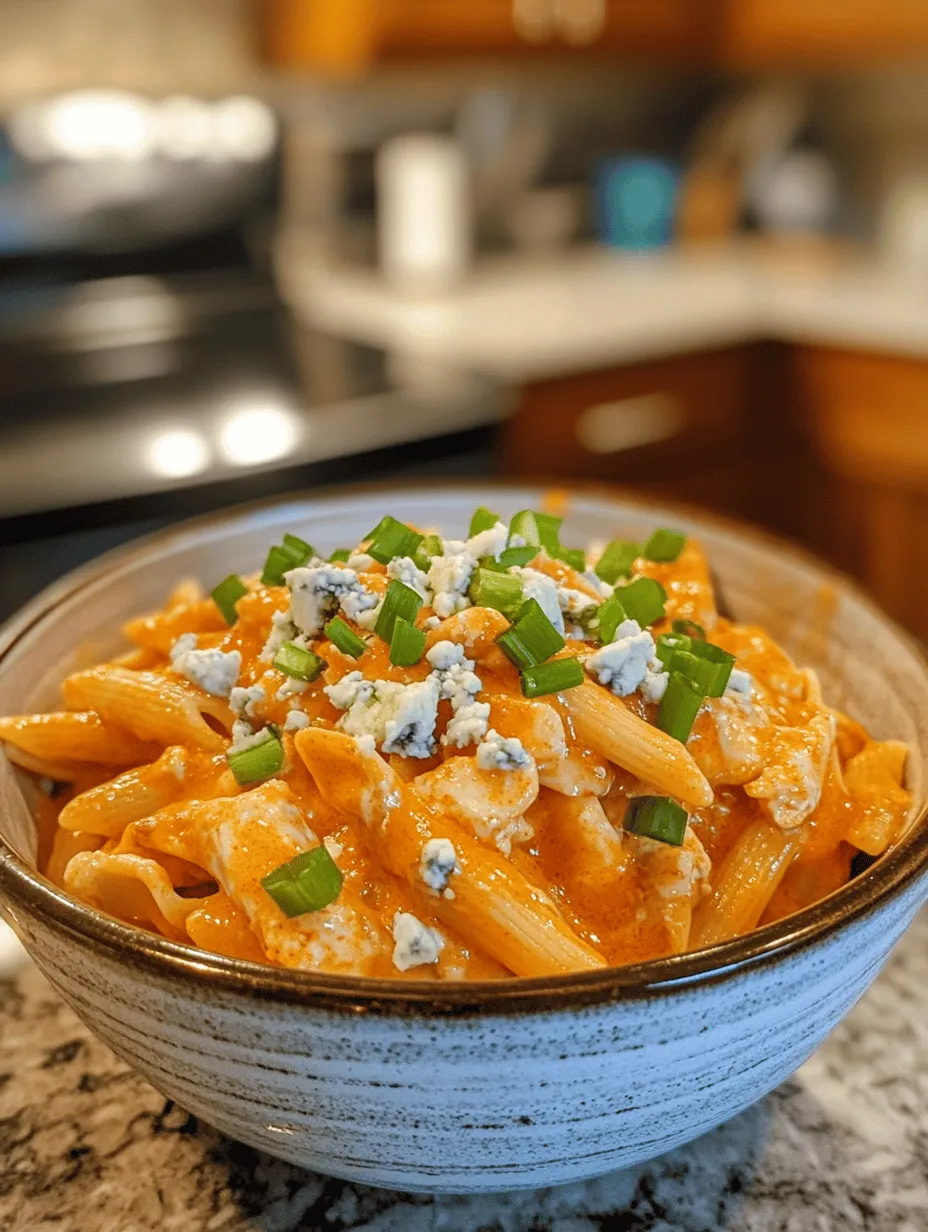 Buffalo Chicken Pasta has become a beloved staple in many households, celebrated for its perfect blend of flavors and textures. This dish marries the iconic spicy notes of buffalo sauce with a creamy, cheesy base, creating a comfort food experience that's hard to resist. Whether you’re looking to whip up a quick meal after a busy day or impress guests at a gathering, Buffalo Chicken Pasta delivers on all fronts. Its robust taste and satisfying nature make it an ideal choice for weeknight dinners, potlucks, and casual get-togethers alike.