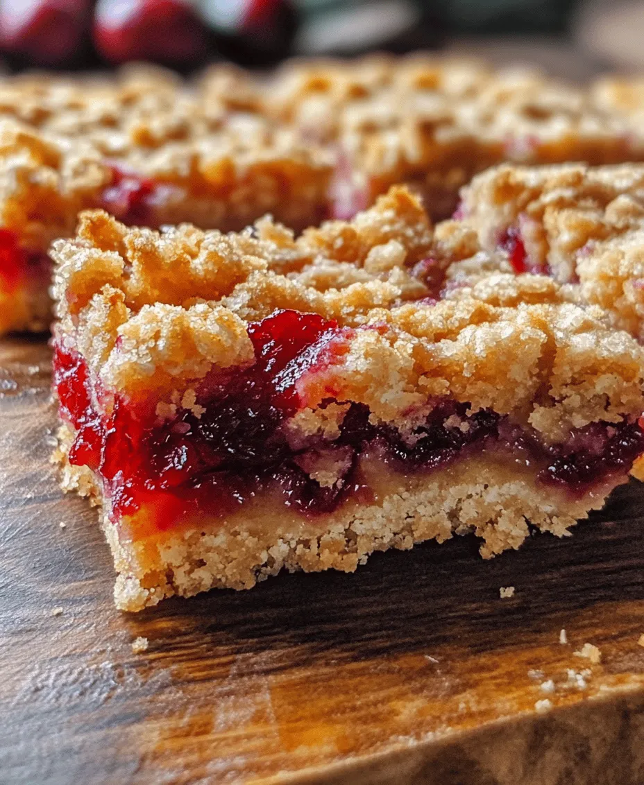 Cranberry crumble bars are a delightful dessert that perfectly balances the tartness of cranberries with the sweetness of a buttery crumble topping. These bars are not only visually appealing with their vibrant red cranberry filling but also offer a burst of flavor that is sure to please any palate. The unique combination of textures — the crispy, crumbly top and the soft, tangy filling — makes them an irresistible treat.