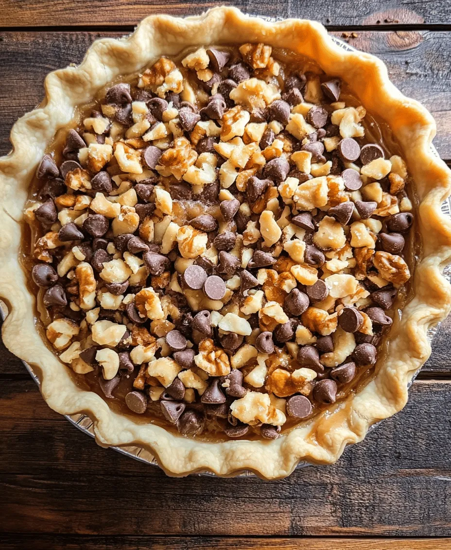 Delve into the delightful world of desserts with our Toll House Chocolate Chip Pie, a beloved classic that marries the rich flavors of chocolate and nuts in a warm, gooey filling encased in a buttery pie crust. This recipe not only captures the essence of a traditional chocolate chip cookie but elevates it to a decadent pie form. Ideal for family gatherings, holidays, or just a cozy night in, this pie is sure to please chocolate lovers of all ages. In this article, we will explore the history of chocolate chip desserts, the benefits of homemade pies, detailed ingredient breakdowns, and step-by-step instructions to ensure your baking success.