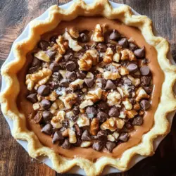 Delve into the delightful world of desserts with our Toll House Chocolate Chip Pie, a beloved classic that marries the rich flavors of chocolate and nuts in a warm, gooey filling encased in a buttery pie crust. This recipe not only captures the essence of a traditional chocolate chip cookie but elevates it to a decadent pie form. Ideal for family gatherings, holidays, or just a cozy night in, this pie is sure to please chocolate lovers of all ages. In this article, we will explore the history of chocolate chip desserts, the benefits of homemade pies, detailed ingredient breakdowns, and step-by-step instructions to ensure your baking success.