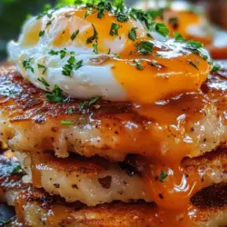 Start your day off right with a breakfast that embodies comfort and satisfaction: Egg Topped Hash Browns with Bacon Gravy. This delightful dish is not just a meal; it's an experience that brings together the crispy goodness of hash browns, the savory richness of bacon gravy, and the perfect touch of protein from a freshly cooked egg. Whether you're treating yourself to a weekend brunch or preparing a special breakfast for family and friends, this recipe will impress and satisfy.