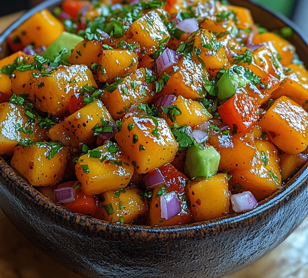 Exploring the vibrant world of salsa can elevate any meal, and the Mango Tango Fiesta Salsa is a perfect embodiment of that spirit. This refreshing concoction combines the sweetness of ripe mangos with the zing of lime and the crunch of fresh vegetables, making it a versatile addition to your culinary repertoire. Whether you're hosting a summer gathering, preparing a casual dinner, or simply craving a zesty snack, this salsa is sure to impress.