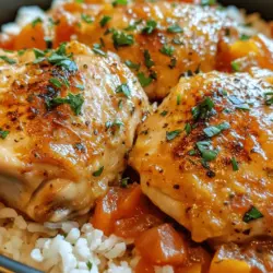 In the realm of home-cooked meals, few dishes evoke the warmth and comfort of a well-prepared one-pan meal as much as Forgotten Chicken and Rice. This delightful recipe brings together tender chicken thighs, fluffy rice, and an array of aromatic spices, creating a symphony of flavors that is both satisfying and nourishing. The beauty of this dish lies not only in its taste but also in the simplicity of its preparation, making it an ideal choice for busy weeknights or lazy weekends.