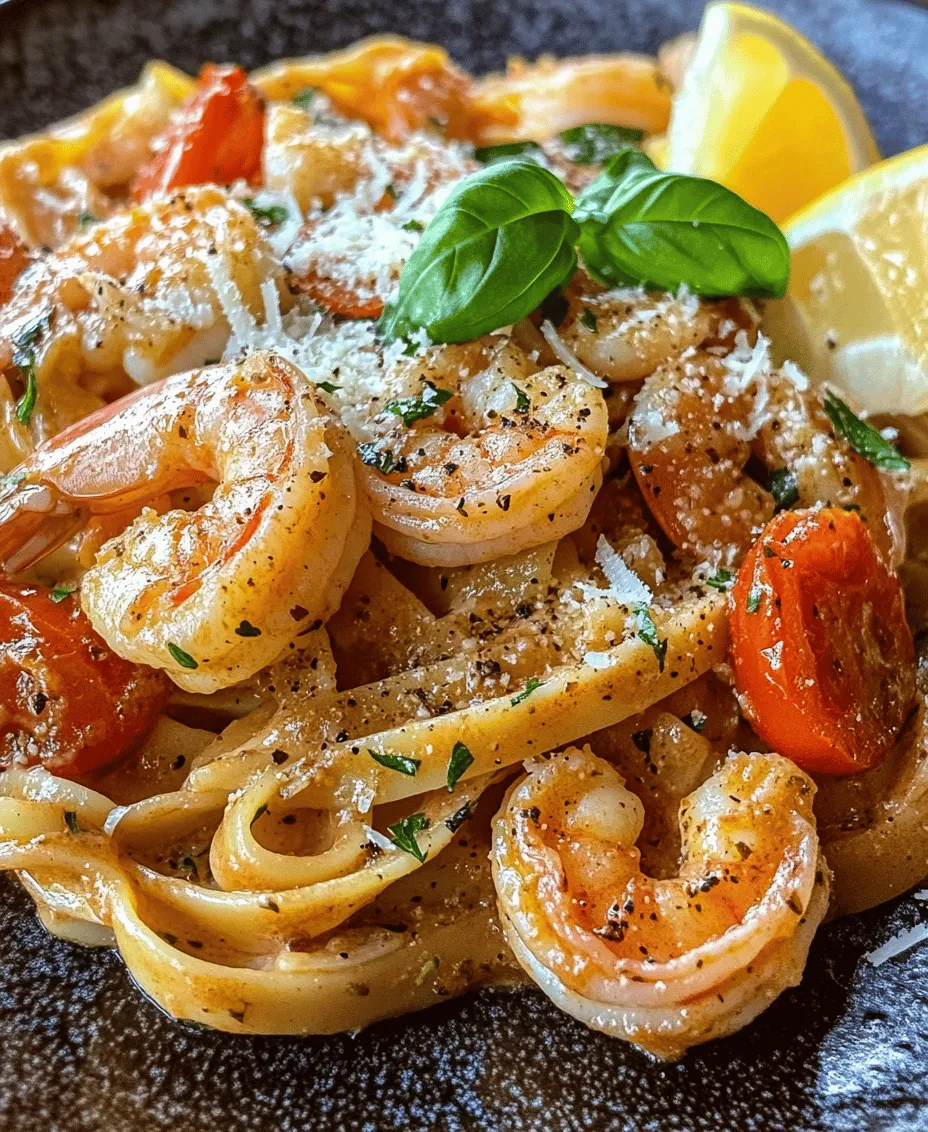 To create the best version of Creamy Shrimp Pasta Delight, understanding the key ingredients is essential. Each component plays a vital role in building the dish's mouthwatering flavor profile.