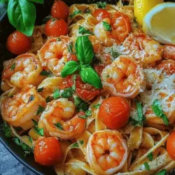 To create the best version of Creamy Shrimp Pasta Delight, understanding the key ingredients is essential. Each component plays a vital role in building the dish's mouthwatering flavor profile.