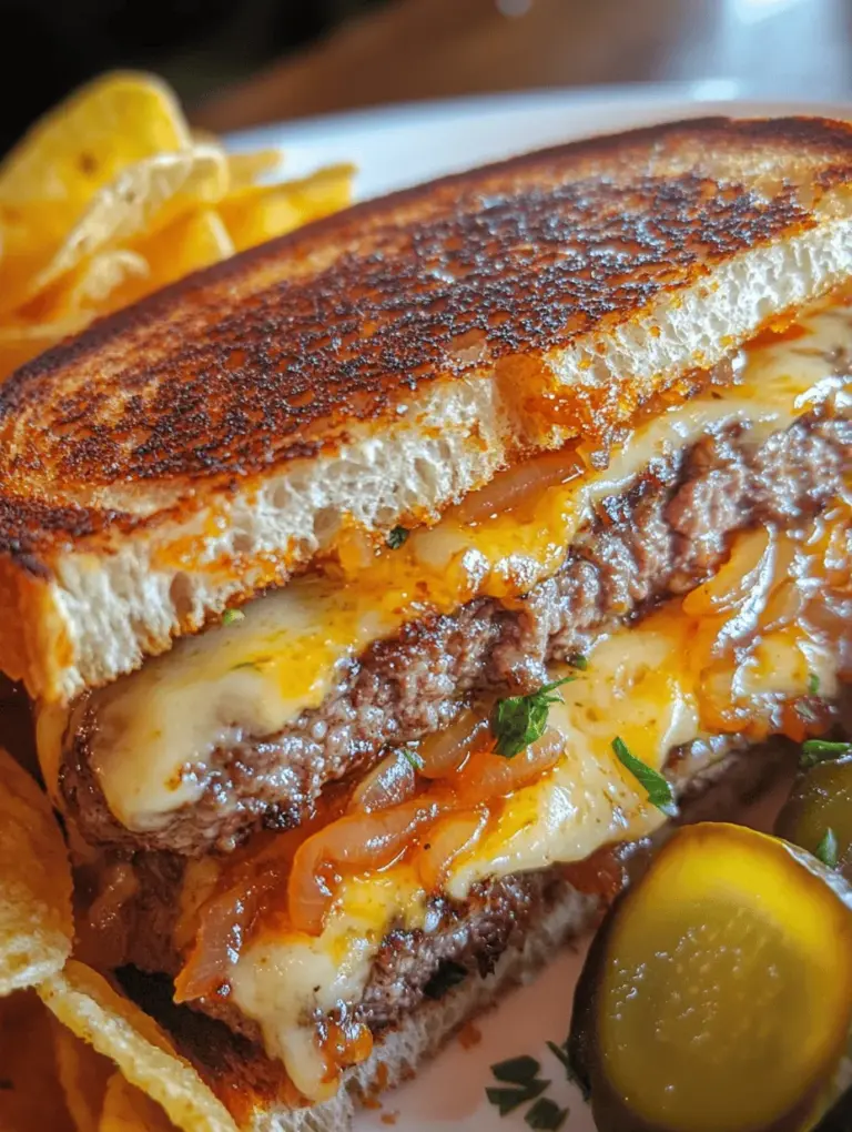 The Patty Melt is a classic American comfort food that has captured the hearts and appetites of many for generations. A delightful combination of a juicy hamburger patty, melty cheese, and caramelized onions, all nestled between two slices of toasted rye bread, the Patty Melt is a dish that celebrates the simple yet satisfying pleasures of life. While the traditional version stands as a beloved staple, this recipe introduces a unique twist—the secret sauce. This special sauce elevates the Patty Melt to new heights, adding layers of flavor that will leave you craving more.
