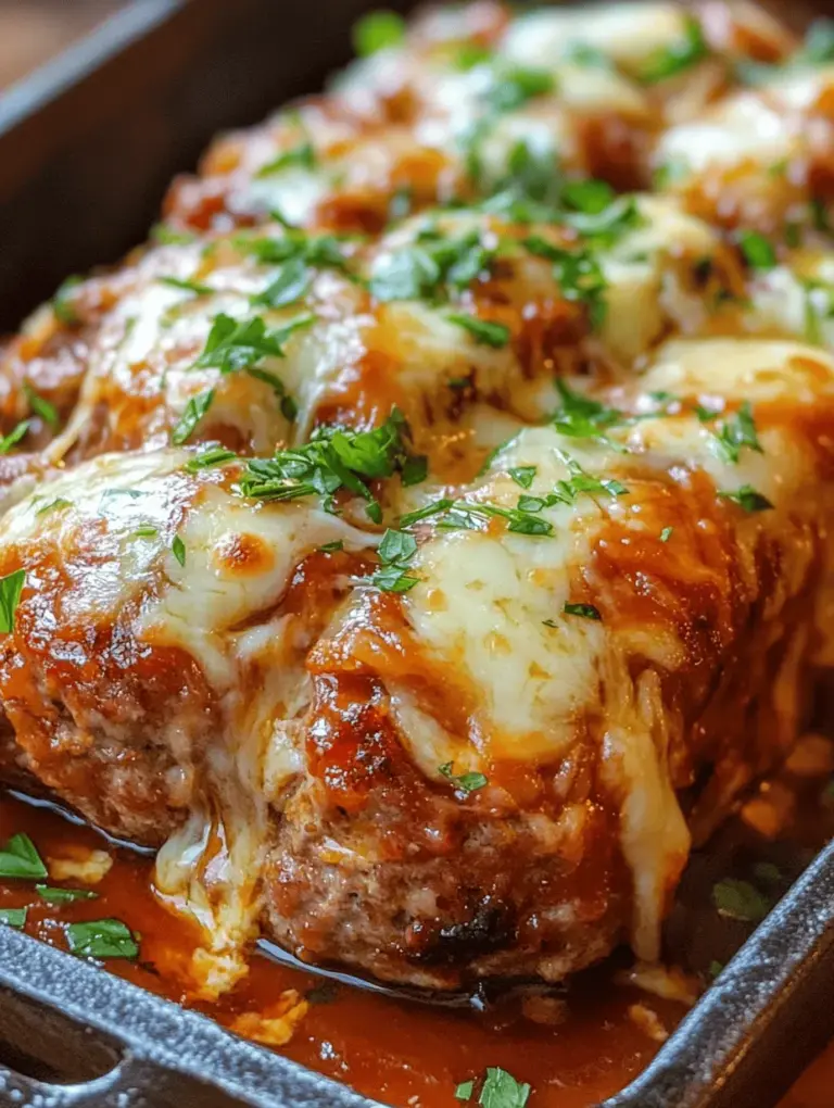In the realm of comfort food, few dishes evoke warmth and satisfaction quite like a classic meatloaf. This beloved family staple has been a part of dinner tables across the globe for generations, often associated with home-cooked meals and cozy gatherings. However, this Melt-in-Your-Mouth Garlic Parmesan Chicken Meatloaf takes the traditional recipe to new heights. Infused with the rich flavors of garlic, Parmesan cheese, and a hint of Italian seasoning, this dish is not only delicious but also a healthier alternative thanks to the use of ground chicken.