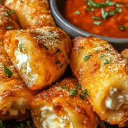Lasagna Fritta is a delightful culinary innovation that brings a fresh twist to the beloved traditional lasagna. Originating from Italian cuisine, this dish is characterized by its crispy exterior and gooey, cheesy filling, making it an irresistible appetizer or main course. The air fryer elevates this classic by achieving a perfect crunch without the excess oil typically associated with frying, appealing to health-conscious food lovers. The air fryer not only reduces the fat content but also shortens cooking time while preserving the rich flavors that come from traditional baking methods.