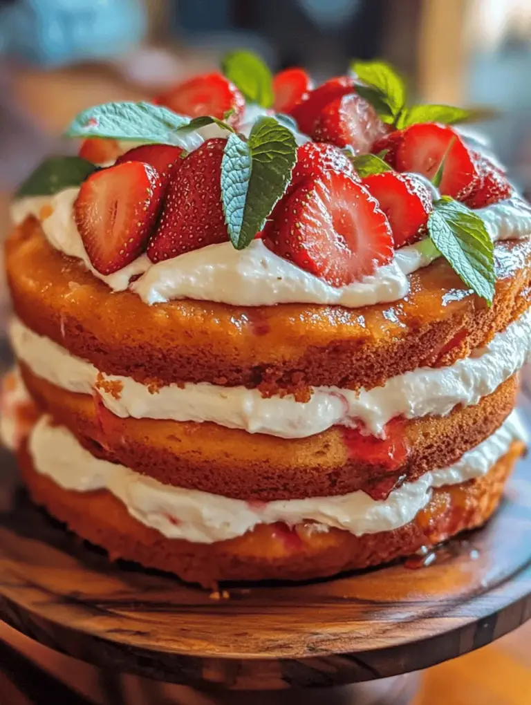 Strawberry desserts hold a special place in the hearts of many, evoking memories of sunlit picnics, summer celebrations, and joyous gatherings. Among these delightful treats, strawberry cake stands out as a true celebration of flavor and freshness. This particular recipe for the best strawberry cake ever promises to deliver an unforgettable experience, combining the moist, tender texture of the cake with the vibrant sweetness of fresh strawberries, all beautifully complemented by a light and airy whipped cream frosting.