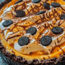 In the world of desserts, few things can rival the joy of indulging in a no-bake treat. No-bake desserts have surged in popularity, particularly among home cooks looking for delicious, stress-free options that require little time and effort. Among these delightful offerings, Oreo Peanut Butter Pie stands out as a decadent choice that will satisfy your sweet tooth and impress your guests. This pie combines the beloved flavors of creamy peanut butter and rich chocolatey Oreos, resulting in a dessert that is both comforting and indulgent.