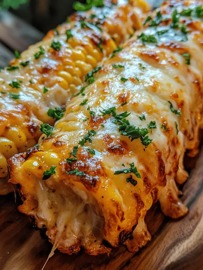 As the sun shines brighter and the days stretch longer, summer brings with it the perfect opportunity to indulge in vibrant outdoor gatherings, festive barbecues, and casual family dinners. One dish that captures the essence of summer is the classic corn on the cob, and when you elevate it with a rich, cheesy, and garlicky twist, you get the delightful Cheesy Garlic Butter Corn on the Cob Delight. This recipe not only celebrates the fresh and sweet flavors of corn but also delivers an irresistible combination of ingredients that will have everyone coming back for seconds.
