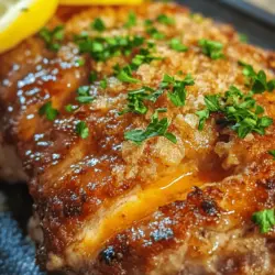If you're on the lookout for a dish that is both mouthwatering and simple to prepare, look no further than Easy Garlic Parmesan Crusted Chicken. This delicious recipe combines the rich flavors of garlic and Parmesan cheese to create a crispy, golden crust that transforms ordinary chicken breasts into a culinary delight. Whether you're cooking for a family dinner, a gathering with friends, or simply treating yourself to a satisfying meal, this dish promises to impress with its delectable taste and straightforward preparation.