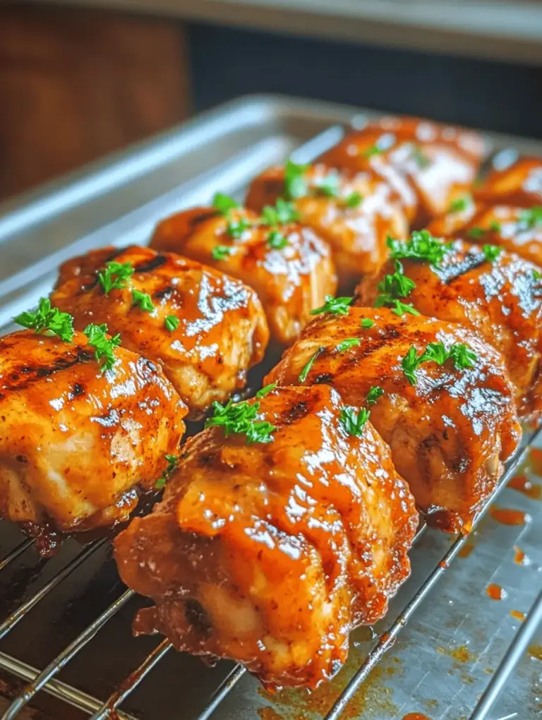 If you’re on a quest for a mouthwatering dish that marries flavor with health-conscious eating, Smoky Low Carb BBQ Chicken Thighs are sure to be a hit. This recipe not only delivers a smoky, savory taste that tantalizes your taste buds but also aligns perfectly with low-carb dietary preferences. In an age where health awareness is paramount, low-carb options have become increasingly popular among those seeking to maintain a balanced lifestyle without sacrificing flavor.
