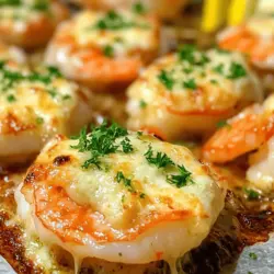 Garlic Parmesan Roasted Shrimp is a culinary gem that combines simplicity and flavor in a way that appeals to both weeknight cooks and gourmet enthusiasts. This dish not only showcases the succulent texture of shrimp but also bathes them in a rich blend of garlic and Parmesan cheese, creating a delightful seafood experience that can elevate any meal. Whether you're preparing a quick dinner after a long day or impressing guests at your next dinner party, this recipe fits the bill perfectly.