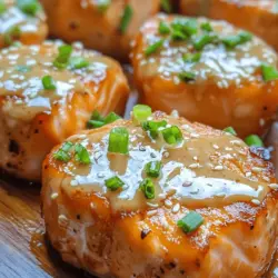 Bang Bang Salmon Bites are a culinary sensation that has taken the food world by storm. This dish marries the rich, buttery flavors of fresh salmon with a spicy, creamy sauce that elevates it to a new level of deliciousness. Perfect for both casual dining and special occasions, these bite-sized morsels are not only visually appealing but also incredibly satisfying. The crispy exterior and tender interior create a delightful contrast, making this dish an instant favorite among seafood lovers and spice enthusiasts alike.