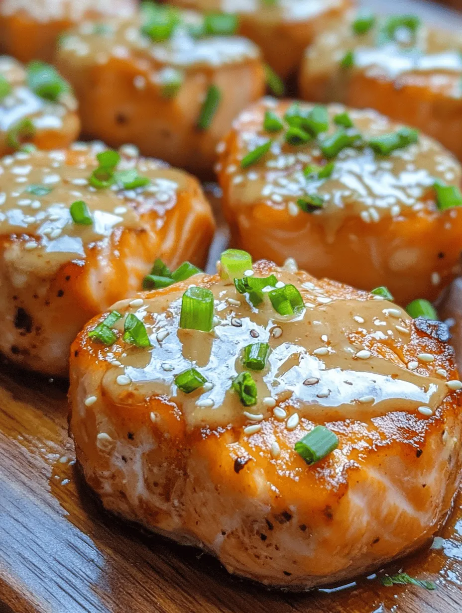 Bang Bang Salmon Bites are a culinary sensation that has taken the food world by storm. This dish marries the rich, buttery flavors of fresh salmon with a spicy, creamy sauce that elevates it to a new level of deliciousness. Perfect for both casual dining and special occasions, these bite-sized morsels are not only visually appealing but also incredibly satisfying. The crispy exterior and tender interior create a delightful contrast, making this dish an instant favorite among seafood lovers and spice enthusiasts alike.