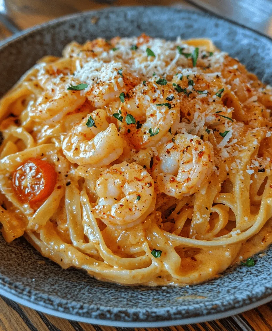 Welcome to the world of culinary romance, where flavors and aromas come together to create not just meals, but unforgettable experiences. Today, we delve into the delightful realm of <strong></noscript>Creamy Marry Me Shrimp Pasta, a dish that has captured the hearts (and stomachs) of food lovers everywhere. This creamy, luscious pasta is not just a feast for the eyes; it’s a dish that speaks to the soul, often cited as the perfect meal for romantic evenings, anniversaries, or simply a special treat for the family.” /></p>
<p></p>
<h3>Combining All Elements</h3>
<p></p>
<p>To create the perfect Creamy Marry Me Shrimp Pasta, it’s essential to combine all elements thoughtfully. Once the pasta is cooked al dente and the shrimp is perfectly sautéed, it’s time to bring everything together. Start by reserving a small amount of pasta water before draining the pasta; this starchy water can help bind the sauce to the pasta, ensuring a creamy consistency.</p>
<p></p>
<p>In a large skillet over medium heat, add the creamy sauce to the sautéed shrimp, allowing it to warm slightly. Then, gently add the drained pasta to the skillet. It’s crucial to toss the pasta and shrimp together gently. This method ensures that the noodles are evenly coated with the silky sauce while preventing any breakage of the delicate shrimp. Use tongs or a large fork to lift and turn the pasta, allowing the sauce to envelop every strand without over-stirring.</p>
<p></p>
<h3>Tips for Maintaining the Integrity of Shrimp and Pasta</h3>
<p></p>
<p>Maintaining the integrity of both shrimp and pasta is vital for a successful dish. Here are several tips to keep in mind:</p>
<p></p>
<p>1. <strong>Cook Shrimp Carefully</strong>: Shrimp cooks quickly, usually within 2-3 minutes per side. Overcooking can lead to a rubbery texture. Remove the shrimp from the heat as soon as they turn pink and opaque.</p>
<p></p>
<p>2. <strong>Timing is Key</strong>: Coordinate the cooking of the shrimp and pasta so that they are finished around the same time. This allows you to combine them while both are at their peak freshness.</p>
<p></p>
<p>3. <strong>Avoid Overcooking the Pasta</strong>: Ensure the pasta is cooked al dente, as it will continue to cook slightly when tossed with the sauce. A quick rinse with cold water after draining can halt the cooking process.</p>
<p></p>
<p>4. <strong>Use Fresh Ingredients</strong>: Fresh shrimp and high-quality pasta make a significant difference in taste and texture. Whenever possible, choose fresh over frozen shrimp for a more succulent bite.</p>
<p></p>
<h3>Serving Suggestions</h3>
<p></p>
<p>Presentation is key when it comes to a romantic dinner. Here are some ideas to elevate your Creamy Marry Me Shrimp Pasta:</p>
<p></p>
<p>– <strong>Plating</strong>: Use a large, shallow bowl or plate. Twirl the pasta into a nest shape in the center and arrange the shrimp around the edges. Drizzle some extra sauce over the top and finish with a sprinkle of freshly chopped parsley or basil for a pop of color.</p>
<p></p>
<p>– <strong>Garnishes</strong>: Add a sprinkle of freshly grated Parmesan cheese and a dash of red pepper flakes for a subtle kick. A lemon wedge on the side can provide a refreshing burst of acidity when squeezed over the dish before eating.</p>
<p></p>
<p>– <strong>Romantic Table Setting</strong>: Dim the lights and add candles to create an intimate atmosphere. Use cloth napkins and your best dinnerware to enhance the dining experience.</p>
<p></p>
<h4>Recommended Side Dishes</h4>
<p></p>
<p>To round out your meal, consider these complementary side dishes:</p>
<p></p>
<p>1. <strong>Garlic Bread</strong>: A classic choice, garlic bread is perfect for soaking up the creamy sauce.</p>
<p></p>
<p>2. <strong>Caesar Salad</strong>: A crisp Caesar salad with homemade dressing adds a refreshing crunch.</p>
<p></p>
<p>3. <strong>Roasted Asparagus</strong>: Lightly seasoned roasted asparagus provides a healthy and colorful complement to the rich pasta.</p>
<p></p>
<p>4. <strong>Caprese Salad</strong>: Fresh mozzarella, tomatoes, and basil drizzled with balsamic glaze present a beautiful and tasty side.</p>
<p></p>
<h4>Wine Pairings</h4>
<p></p>
<p>Selecting the right wine can enhance the flavors of your meal:</p>
<p></p>
<p>– <strong>Chardonnay</strong>: A buttery Chardonnay pairs beautifully with the creaminess of the sauce.</p>
<p></p>
<p>– <strong>Sauvignon Blanc</strong>: If you prefer something crisper, a Sauvignon Blanc offers a refreshing contrast to the richness of the dish.</p>
<p></p>
<p>– <strong>Pinot Grigio</strong>: For a lighter option, Pinot Grigio provides bright acidity that balances the heavy pasta.</p>
<p></p>
<h3>Nutritional Information</h3>
<p></p>
<p>Understanding the nutritional content of your Creamy Marry Me Shrimp Pasta can help you enjoy it guilt-free:</p>
<p></p>
<p>– <strong>Calories</strong>: Approximately 550-650 calories per serving, depending on portion sizes and ingredient choices.</p>
<p></p>
<p>– <strong>Fats</strong>: This dish typically contains around 25-30 grams of fat, with healthy fats derived from olive oil and shrimp.</p>
<p></p>
<p>– <strong>Protein</strong>: A serving provides about 25-30 grams of protein, primarily from the shrimp, making it a filling and satisfying meal.</p>
<p></p>
<h4>Health Benefits of Shrimp and Other Ingredients</h4>
<p></p>
<p>Shrimp is an excellent source of lean protein, low in calories but high in essential nutrients such as selenium and vitamin B12. The addition of garlic, olive oil, and fresh herbs contributes to heart health and provides antioxidants.</p>
<p></p>
<p>To boost the dish’s nutritional profile, consider adding spinach or kale to the sauce for added vitamins and minerals, or using whole-grain pasta for increased fiber.</p>
<p></p>
<h4>Suggestions for Healthier Substitutions</h4>
<p></p>
<p>– <strong>Cream Alternatives</strong>: To lighten the dish, consider using Greek yogurt or low-fat cream cheese instead of heavy cream. This substitution maintains creaminess while reducing calorie content.</p>
<p></p>
<p>– <strong>Whole Wheat Pasta</strong>: Swap regular pasta for whole wheat or legume-based pasta to increase fiber and protein.</p>
<p></p>
<p>– <strong>Low-Sodium Broth</strong>: Use low-sodium chicken or vegetable broth to control sodium levels without sacrificing flavor.</p>
<p></p>
<h3>Culinary Variations</h3>
<p></p>
<p>This recipe is versatile, allowing for numerous adaptations based on personal preferences:</p>
<p></p>
<p>– <strong>Ingredient Swaps</strong>: Feel free to substitute shrimp for other seafood like scallops or even chicken. You can also incorporate vegetables such as bell peppers, zucchini, or mushrooms for added flavor and nutrition.</p>
<p></p>
<p>– <strong>Flavor Profiles</strong>: Experiment with different herbs and spices. Adding crushed red pepper flakes for heat or fresh dill for a unique twist can elevate the dish. A splash of white wine in the sauce can add depth.</p>
<p></p>
<p>– <strong>Dietary Restrictions</strong>: To make this dish gluten-free, use gluten-free pasta. For a dairy-free version, substitute the cream with coconut milk or a plant-based cream.</p>
<p></p>
<h3>Cultural Context</h3>
<p></p>
<p>Pasta has been a staple in Italian cuisine for centuries, with its origins dating back to ancient times. It has evolved into countless shapes and styles, each with regional significance. The combination of pasta and seafood is particularly prominent in Mediterranean diets, where fresh, high-quality ingredients are celebrated.</p>
<p></p>
<p>Seafood, including shrimp, plays a crucial role in Mediterranean diets, contributing to a balanced intake of protein, healthy fats, and essential nutrients. The Creamy Marry Me Shrimp Pasta reflects modern cooking trends by combining traditional ingredients with rich, creamy sauces, offering both comfort and sophistication.</p>
<p></p>
<h3>Conclusion</h3>
<p></p>
<p>In summary, the Creamy Marry Me Shrimp Pasta is a delightful dish that combines rich flavors and elegant presentation, making it perfect for special occasions or a cozy night in. Its ease of preparation, coupled with the ability to customize ingredients, allows anyone to create a meal that not only satisfies the palate but also expresses creativity and love through food.</p>
<p></p>
<p>Whether you’re cooking for a loved one or simply indulging in a comforting meal for yourself, this pasta dish promises a memorable culinary experience. So, roll up your sleeves and give it a try—your taste buds will thank you! Cooking is not just about nourishment; it’s an art form that brings people together, and this recipe embodies that spirit beautifully.</p>
<div id=