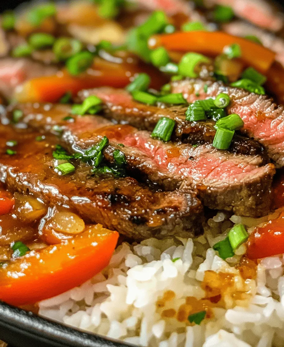 Sizzling Chinese Pepper Steak is a dish that tantalizes taste buds with its vibrant colors, robust flavors, and delightful textures. This stir-fry classic is a staple in many Chinese restaurants, known for its mouthwatering combination of tender beef, crunchy vegetables, and a savory sauce that brings everything together harmoniously. The appeal of this dish lies not only in its taste but also in its ability to showcase the beauty of Chinese cuisine, which emphasizes a balance of flavors and textures.