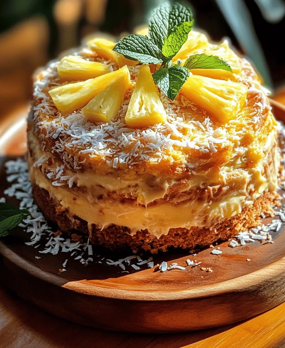 Welcome to a slice of paradise with our Tropical Bliss: Pineapple Juice Cake! This delightful dessert brings the vibrant, sun-soaked flavors of the tropics straight to your kitchen. Inspired by the rich culinary traditions of tropical regions, this cake features the sweet and tangy taste of pineapple juice, creating a moist and flavorful treat that’s sure to transport your taste buds to a sandy beach under swaying palm trees.
