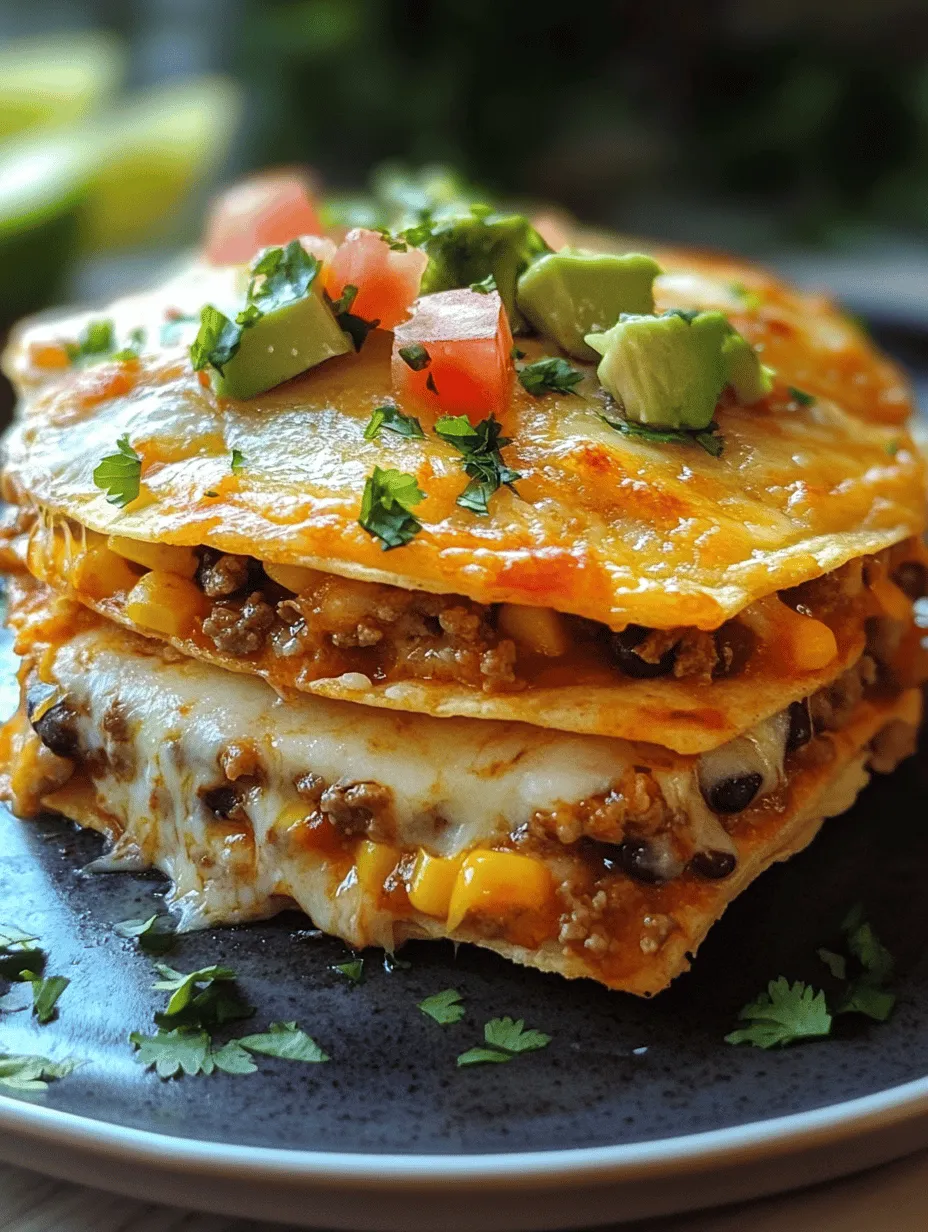 Nachos have carved a permanent place in the hearts of snack lovers across the globe. Originating from Mexico, this versatile dish has become a quintessential party food, perfect for game nights, casual gatherings, and family dinners. The traditional nacho typically consists of tortilla chips topped with melted cheese, peppered with jalapeños, and accompanied by a variety of dips. However, the Fun Fiesta Nacho Stack takes this beloved snack to a whole new level, transforming it into a vibrant, layered dish that’s as much a feast for the eyes as it is for the palate.