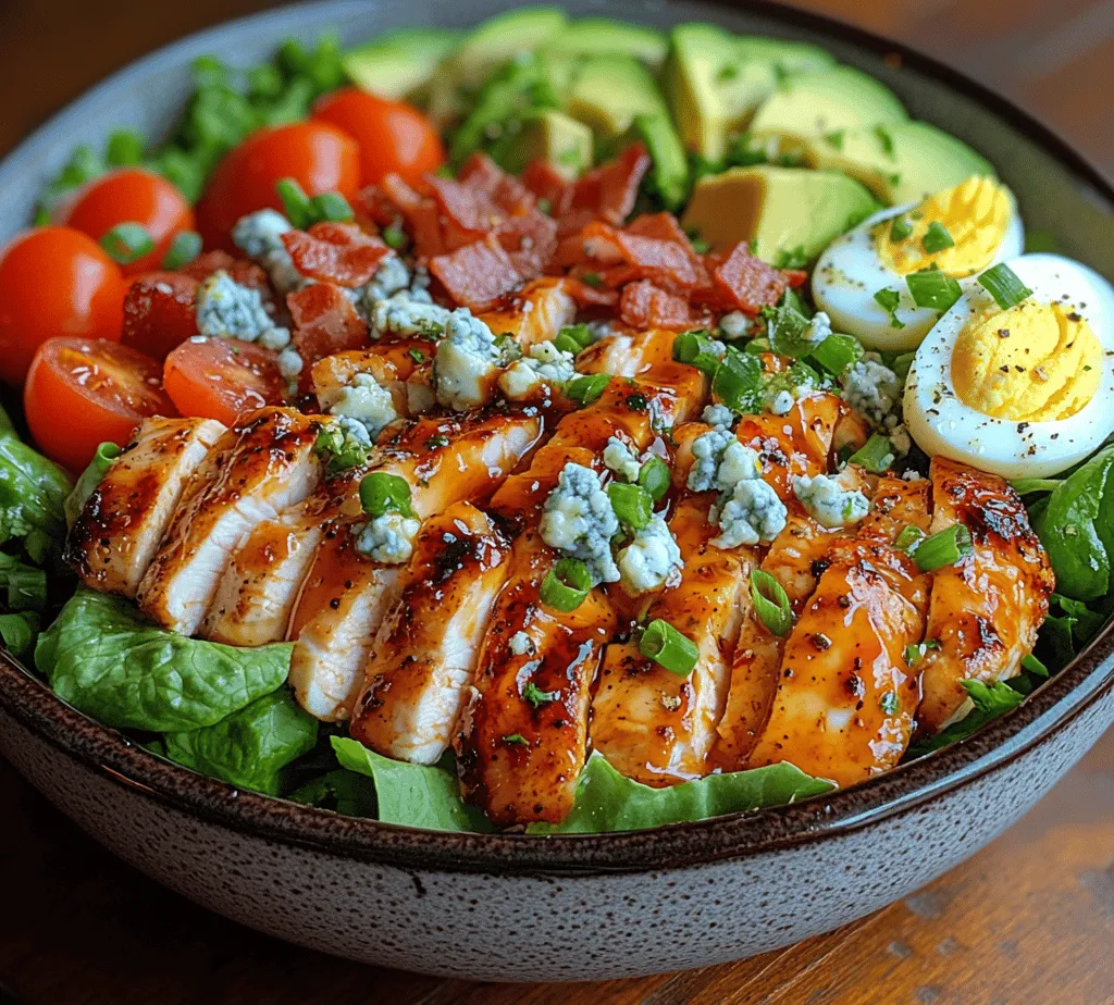 Cobb Salad is a timeless classic that has firmly established itself as a staple in American cuisine. Known for its vibrant colors and hearty ingredients, this salad is not just a meal but a celebration of fresh produce and flavor. Originating from the culinary traditions of the early 20th century, the Cobb Salad has evolved into a popular choice for those seeking a healthy yet satisfying meal. The combination of fresh vegetables, protein-packed ingredients, and a tangy dressing makes it an ideal option for various dietary preferences, from meat lovers to vegetarians.