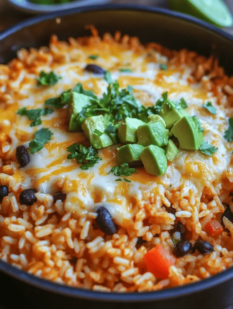One Pot Mexican Rice Casserole is a delightful and hearty dish that brings the vibrant flavors of Mexican cuisine right to your dining table. This recipe is not just a meal; it’s a celebration of rich culinary traditions that span generations. The combination of spices, beans, rice, and fresh vegetables creates a dish that's not only satisfying but also deeply rooted in the cultural tapestry of Mexico. Casseroles like this one have become staples in many households, embodying the essence of comfort food while offering a taste of the diverse flavors that Mexican cuisine has to offer.
