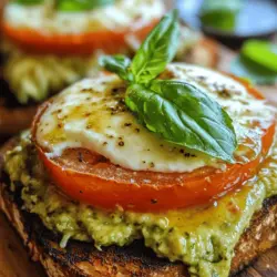 In the world of culinary delights, few combinations are as universally loved as the creamy avocado and the rich, melty mozzarella cheese. The "Creamy Avocado & Cheesy Mozzarella Delight" is a dish that perfectly embodies this fusion of flavors and textures, making it a fantastic option for appetizers, light lunches, or even as a satisfying snack. The marriage of the buttery, smooth avocado with the gooey mozzarella creates a balanced dish that is not only delicious but also visually appealing.