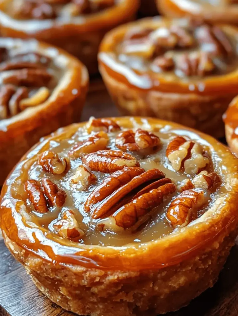 Sweet Little Pecan Delights are more than just a dessert; they are a delightful bite-sized treat that brings together the rich, nutty flavor of pecans with a buttery, flaky crust. Ideal for gatherings, holidays, or simply to indulge in at home, these tiny tarts are a crowd-pleaser that anyone with a sweet tooth will appreciate. Not only are they easy to make, but they also offer a unique twist that sets them apart from more traditional desserts, making them a favorite among both novice and experienced bakers alike.