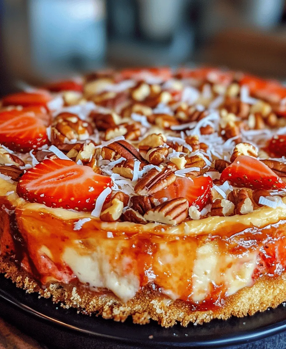 If you're searching for a dessert that marries elegance with a playful twist, look no further than the Strawberry Earthquake Cake Delight. This unique and indulgent cake combines the lusciousness of fresh strawberries with the creamy richness of cream cheese, all while incorporating delightful textures from sweetened shredded coconut and crunchy nuts. It's a cake that not only pleases the palate but also captures the eye, making it a perfect centerpiece for a variety of occasions.