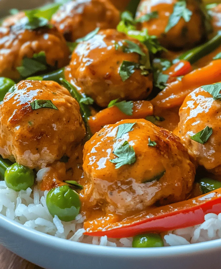 Central to the success of any dish is its ingredients. In the case of Thai Chicken Meatballs in Curry Sauce, each component plays a critical role in creating layers of flavor that define this exquisite meal. Let’s delve into the essential ingredients that make this dish extraordinary.