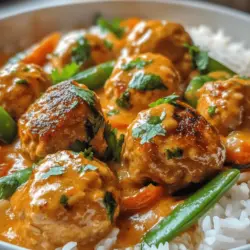 Central to the success of any dish is its ingredients. In the case of Thai Chicken Meatballs in Curry Sauce, each component plays a critical role in creating layers of flavor that define this exquisite meal. Let’s delve into the essential ingredients that make this dish extraordinary.