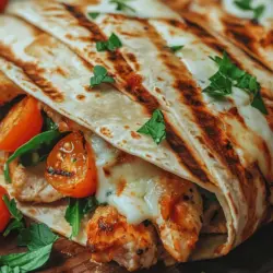 Wraps have emerged as a go-to meal option for many, owing to their convenience and adaptability. Whether you're on the run, packing lunch for work, or enjoying a relaxed dinner at home, wraps offer a satisfying and nutritious way to enjoy a variety of flavors. Among the myriad of wrap recipes available, Savory Chicken Wraps with Garlic and Cheese Delight stand out as a favorite. This delightful dish marries the rich flavors of garlic and cheese with tender chicken, creating an irresistible wrap that’s sure to please.