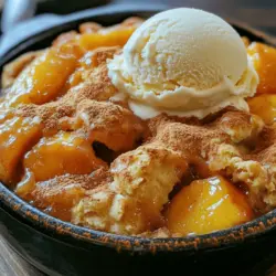 Are you on the hunt for a dessert that embodies comfort, nostalgia, and the sweet essence of summer? Look no further than the delightful slow cooker peach cobbler. This beloved dish combines the juicy, vibrant flavors of peaches with a tender, cake-like topping, making it an ideal treat for any occasion, whether it's a family gathering, a potluck, or a quiet evening at home. The beauty of this recipe lies in its simplicity—using either fresh or canned peaches, you can whip up a mouthwatering dessert with minimal effort. With just a few steps and the magic of a slow cooker, you can create a warm, inviting cobbler that fills your home with delicious aromas and brings smiles to the faces of everyone who enjoys it.
