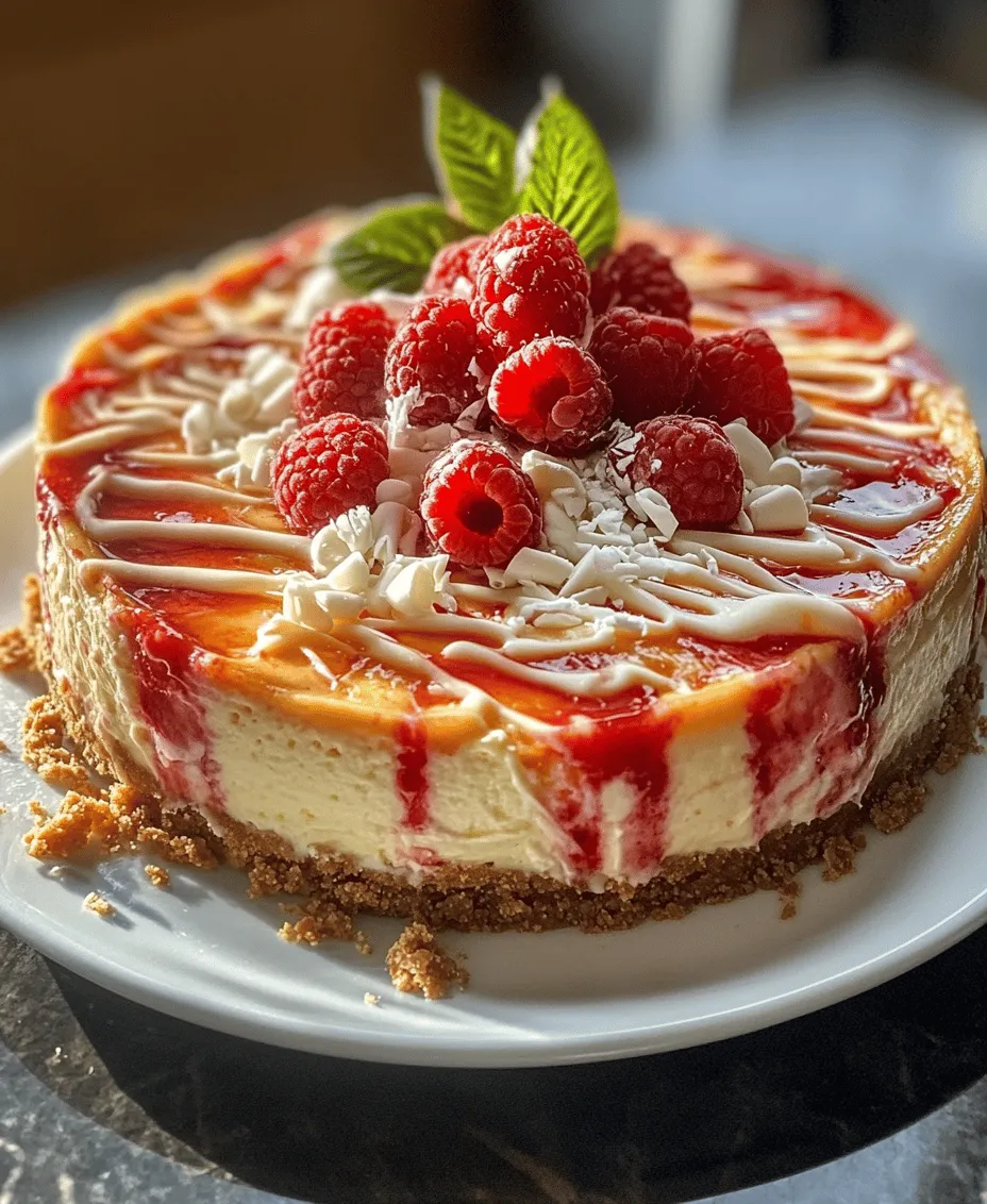 Creating a White Chocolate Raspberry Swirl Cheesecake involves several key components, each contributing to the final masterpiece. Understanding these elements will not only enhance your baking skills but also ensure that your cheesecake turns out perfectly every time.