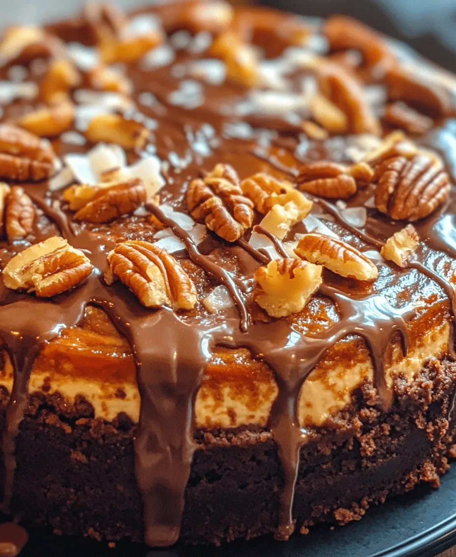Imagine a dessert that seamlessly marries the rich flavors of a traditional German chocolate cake with the smooth, velvety texture of a cheesecake. This is precisely what the Decadent German Chocolate Cheesecake offers—a luxurious treat that is sure to impress your family and friends. The combination of chocolate, coconut, and pecans creates a harmonious blend that is both indulgent and satisfying. This cheesecake is not only a feast for the taste buds but also a visual delight, making it perfect for special occasions such as birthdays, holidays, or any gathering where you want to make a memorable impression.
