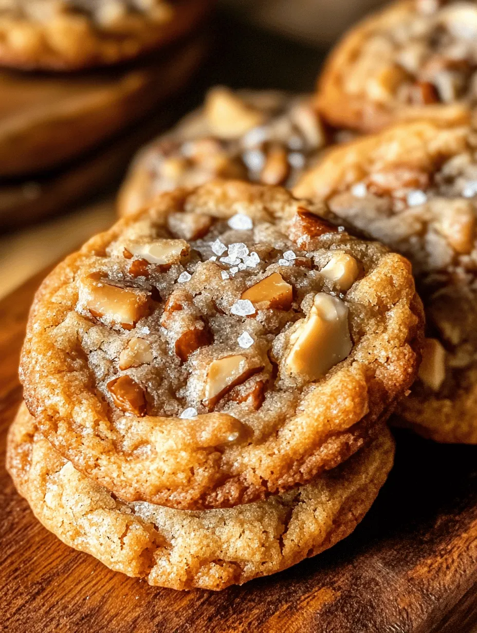 Welcome to the delightful world of Toffee Almond Cookies! If you are searching for a cookie that perfectly balances rich, sweet flavors with a satisfying crunch, look no further. These cookies are not only a delightful treat for your taste buds but also an exquisite addition to any occasion. Whether you are planning a cozy gathering, a festive celebration, or simply indulging in a well-deserved snack, Toffee Almond Cookies are a scrumptious choice that everyone will love.