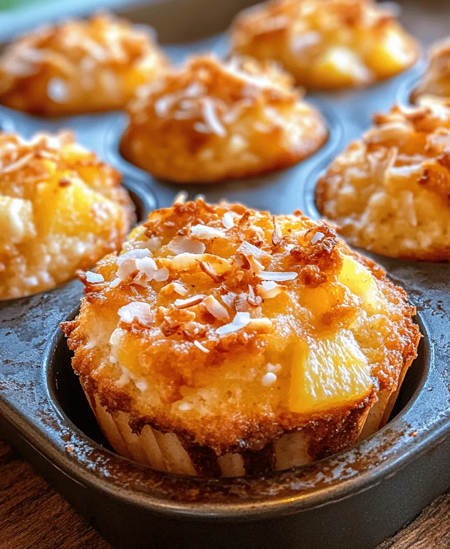 If you’re seeking a delightful way to start your day or a satisfying snack that combines health and flavor, look no further than Coconut and Pineapple Cottage Cheese Muffins. This unique recipe combines the tropical tastes of coconut and pineapple with the creamy goodness of cottage cheese, resulting in a muffin that is not only luscious but also nourishing. With their light, fluffy texture and a hint of sweetness, these muffins are perfect for breakfast, a midday snack, or even a guilt-free dessert.