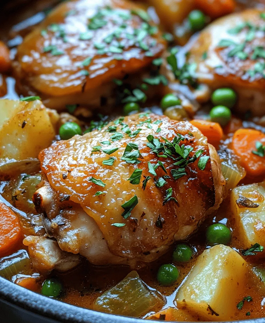 There's something undeniably comforting about a warm bowl of chicken stew, especially as the seasons change and the chill of autumn and winter sets in. The aroma of a slow-cooked meal wafting through your home can evoke memories of family dinners, cozy evenings, and heartwarming gatherings. Slow cooking is not just a method; it's a way to infuse your meals with love and patience, allowing flavors to meld beautifully and create a dish that is rich, savory, and deeply satisfying.