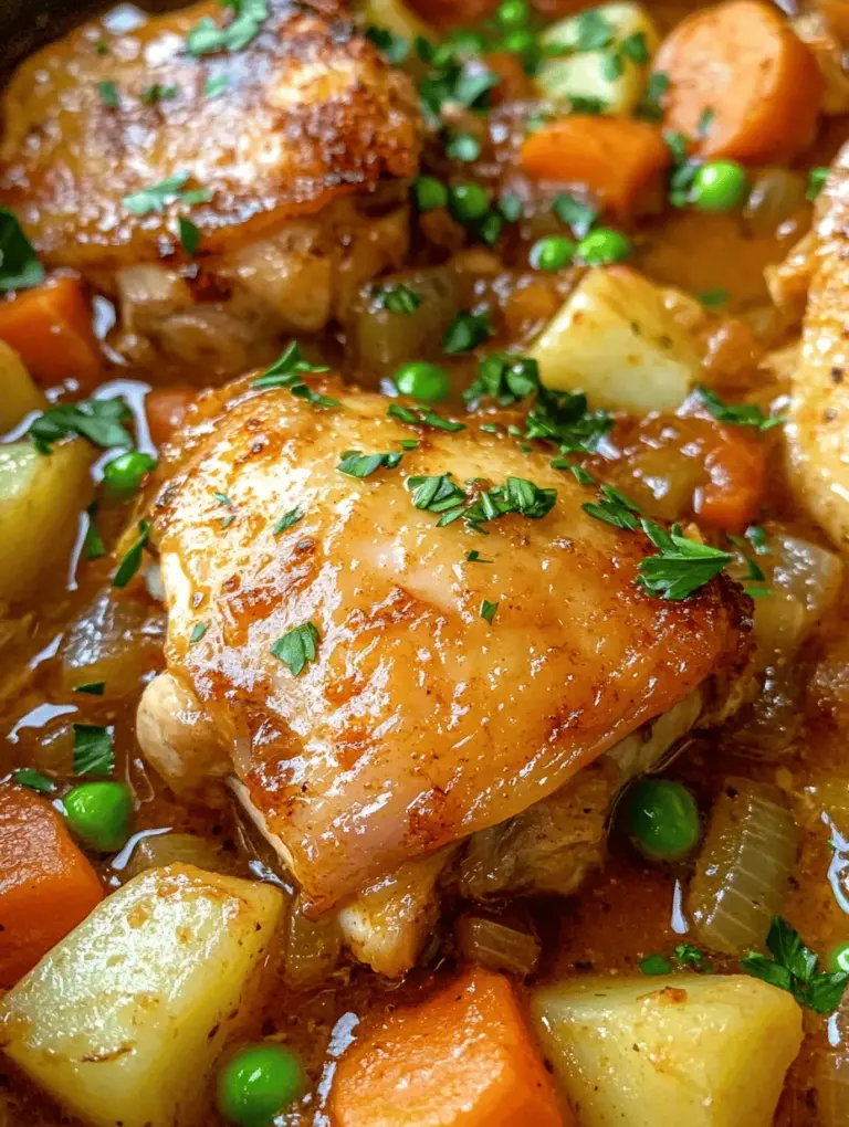 There's something undeniably comforting about a warm bowl of chicken stew, especially as the seasons change and the chill of autumn and winter sets in. The aroma of a slow-cooked meal wafting through your home can evoke memories of family dinners, cozy evenings, and heartwarming gatherings. Slow cooking is not just a method; it's a way to infuse your meals with love and patience, allowing flavors to meld beautifully and create a dish that is rich, savory, and deeply satisfying.
