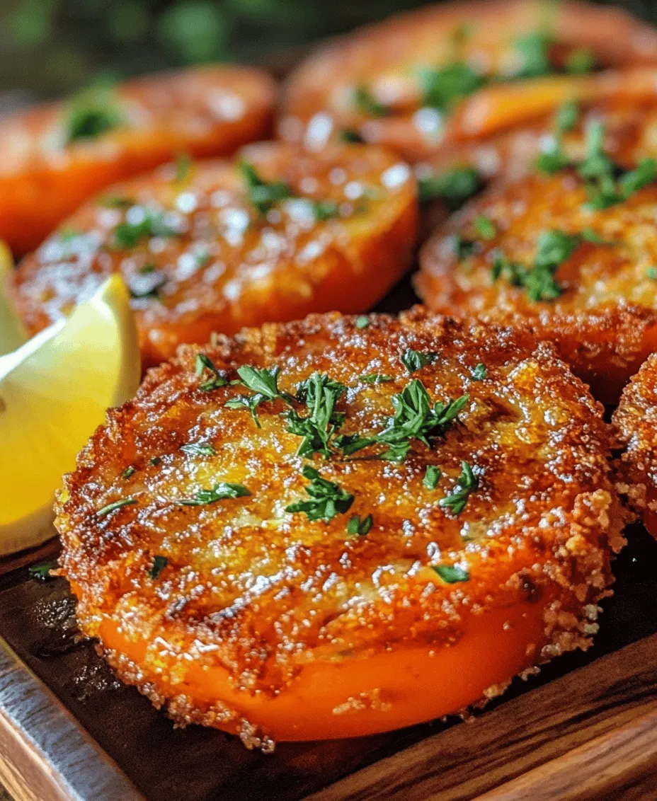 Fried tomatoes are a beloved comfort food that have found a special place in many kitchens across the globe. Whether served as a side dish, a tasty appetizer, or a unique addition to a main course, fried tomatoes bring a burst of flavor and a satisfying crunch that can elevate any meal. This dish is particularly appealing when made with fresh, ripe tomatoes, which not only enhance the taste but also offer a vibrant color that can brighten up your plate. The simplicity of this recipe makes it accessible, while the depth of flavor ensures that it is anything but ordinary.