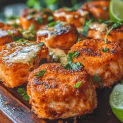 Bang Bang Salmon Bites are a delightful culinary creation that combines the rich, buttery flavor of fresh salmon with a crispy coating and a zesty sauce that packs a punch. This dish has become increasingly popular for its incredible taste and eye-catching presentation, making it a favorite among both home cooks and food enthusiasts alike. Whether you're hosting a game day gathering, looking for a quick weeknight meal, or simply craving a satisfying snack, these salmon bites are the perfect solution.