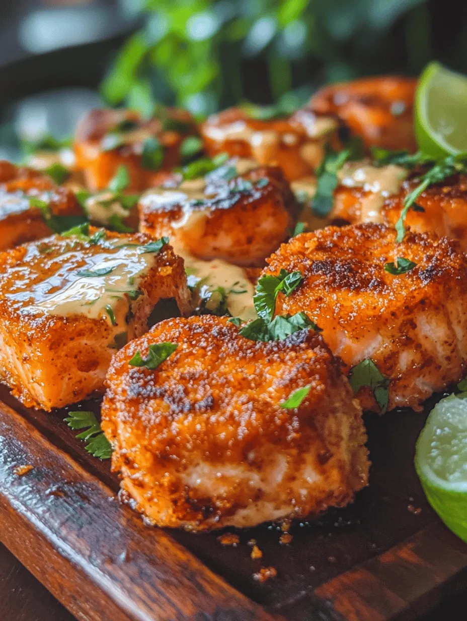 Bang Bang Salmon Bites are a delightful culinary creation that combines the rich, buttery flavor of fresh salmon with a crispy coating and a zesty sauce that packs a punch. This dish has become increasingly popular for its incredible taste and eye-catching presentation, making it a favorite among both home cooks and food enthusiasts alike. Whether you're hosting a game day gathering, looking for a quick weeknight meal, or simply craving a satisfying snack, these salmon bites are the perfect solution.