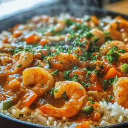 Shrimp Creole is a quintessential dish that embodies the heart and soul of Creole cuisine, drawing its roots from the rich cultural tapestry of Louisiana. This vibrant dish showcases the culinary artistry that has evolved from a blend of French, Spanish, African, and Native American influences, making it a beloved staple in many households. With its delightful mix of succulent shrimp, aromatic vegetables, and a zesty tomato-based sauce, Shrimp Creole is not only a feast for the taste buds but also a visual delight.