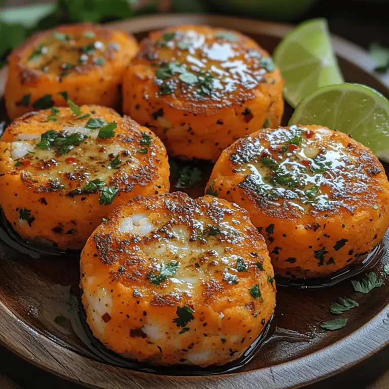 If you're looking for a dish that tantalizes the taste buds while nourishing the body, Spicy Fish & Sweet Potato Cakes are a fantastic choice. This recipe brings together the delectable flavors of fresh fish and the natural sweetness of sweet potatoes, creating a dish that's not only delicious but also visually appealing. The spicy kick from the seasonings enhances the flavor profile, making each bite an exciting blend of heat and sweetness.